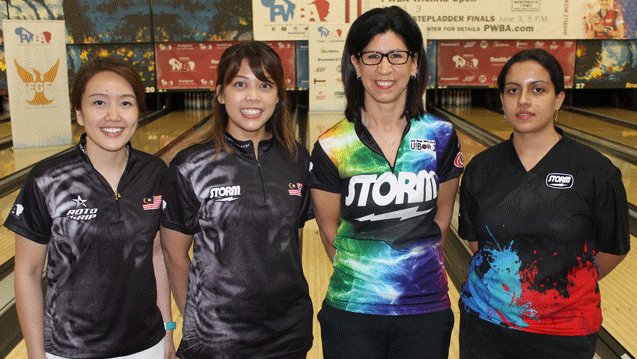PWBATour's tweet photo. Malaysia's @sinlijane and @SitiSafiyah1411 earn top two seeds for TV at 2017 #PWBA Wichita Open.

MORE: https://t.co/6Il4QLwSGh

#PWBATour https://t.co/Bw91gwXtdu