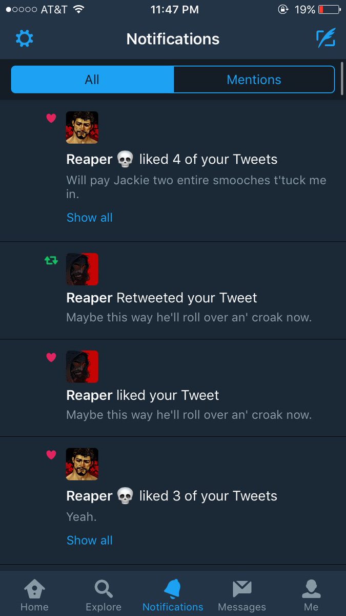 I got a lot of regrets, now.