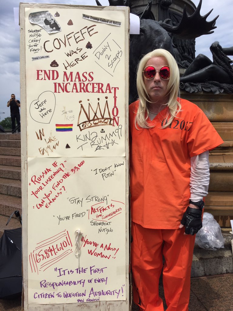 hisey_mike's tweet photo. @CaptainsLog2017 @badgirl_loony @MarchForTruth17 @IndivisibleTeam @AZ_Indivisible @IndivisibleofAZ @IndivisibleCD6 @1IronMan2017 @funder @COPicard2017 Yes ! #MarchForTruthPhl #MarchForTruth https://t.co/eVi9zfnSXq