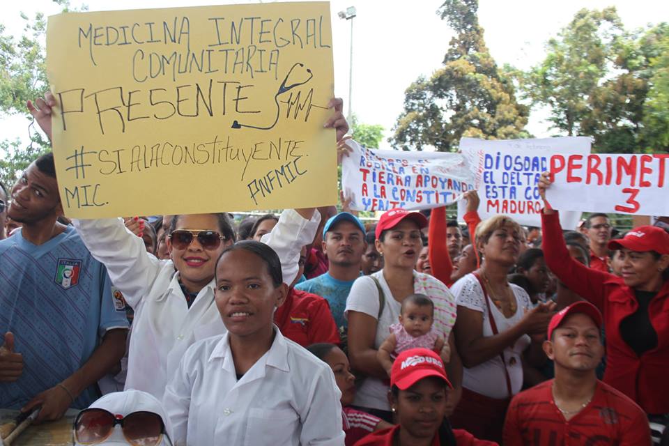 GobLizeta's tweet photo. #AvanzaConstituyente Con una multitud de pueblo chavista juramentamos el Comando Estadal de Campaña Constituyente Zamora 200 #DeltaAmacuro https://t.co/k24noOaWjq