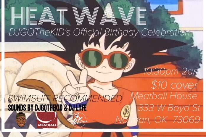 SAUCEMEUPGQ's tweet photo. #HeatWave TONIGHT IN NORMAN!!! DAY 2 of #GQWeekend22 🤘🏾🔥PULL UP! https://t.co/IxfKTCYoP5