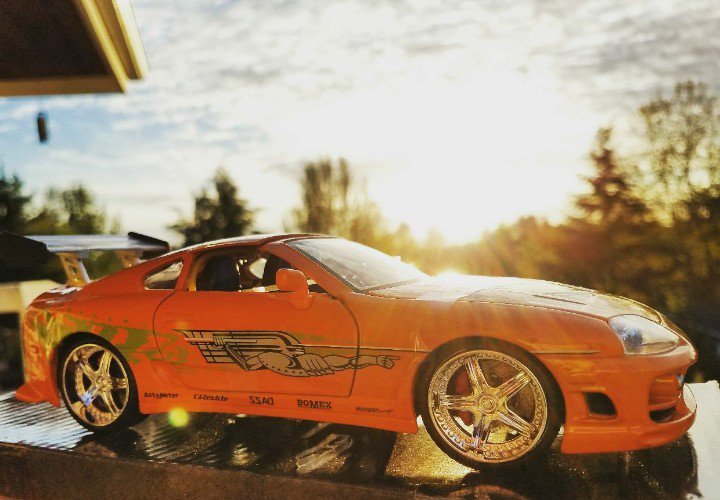 ChadLindberg's tweet photo. #TheFastandtheFurious SIGNED Toyota Supra Die Cast & more!! 24 HOURS LEFT TO BID! #ultimatefastfan ๐โโก @ebay https://t.co/tDesbtxfNM https://t.co/zpB8ZE2fFA