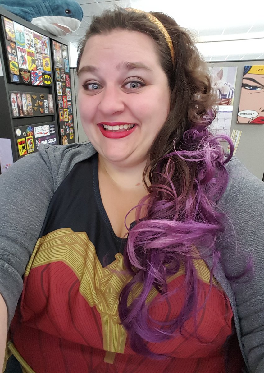 a_eschler's tweet photo. In honor of #WonderWomanDay and #WonderWoman https://t.co/fa4UD47Asd
