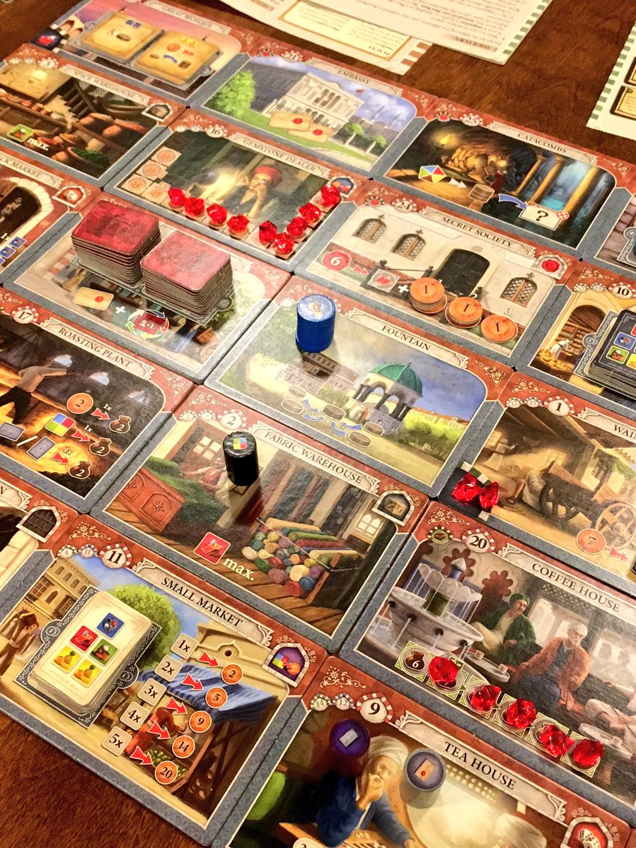 controlledarea's tweet image. About to play the Grand Bazaar of Istanbul @BoardGameQuest @pegasusspiele