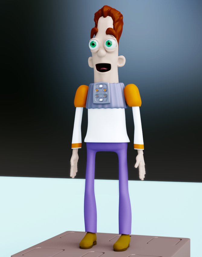 hometimenow's tweet photo. Just encase you thought I imploded in a #Blender3D mind paralysis!
Here's a #TedFingerman update! Thought I'd make him actually look Ted'ish https://t.co/ffxHyda7Q0