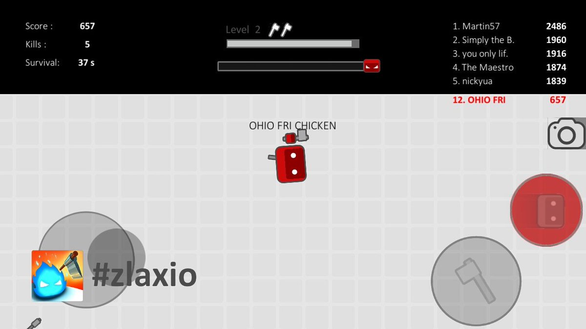 emiliosavager's tweet photo. Hey! Look at that awesome screenshot from #zlaxio ! https://t.co/cgmMsCIUUf.
OHIO FRI CHICKEN Bic*h https://t.co/MOoAfSdula