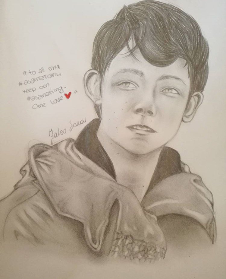 artforasa's tweet photo. Awesome #drawing of @asabfb as #JacobPortman by @saraFalco15 ! #AsaButterfield #art #illustration #portrait #sketch https://t.co/PyDc3xReV3