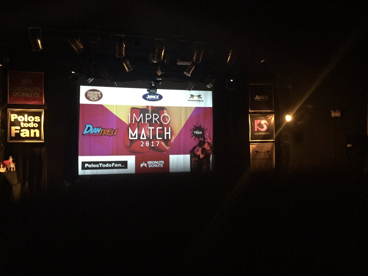ACDiantres's tweet photo. Empezamos la segunda fecha del #ImproMatch2017 https://t.co/0371MPpuEA