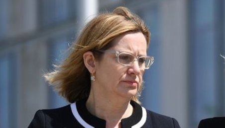 DailyMirror's tweet photo. Home Sec Amber Rudd condemns “horrific” London attacks “targeted at people enjoying evening with friends and family”
https://t.co/Adi7rvUgoo https://t.co/uuJhSsh1Ck