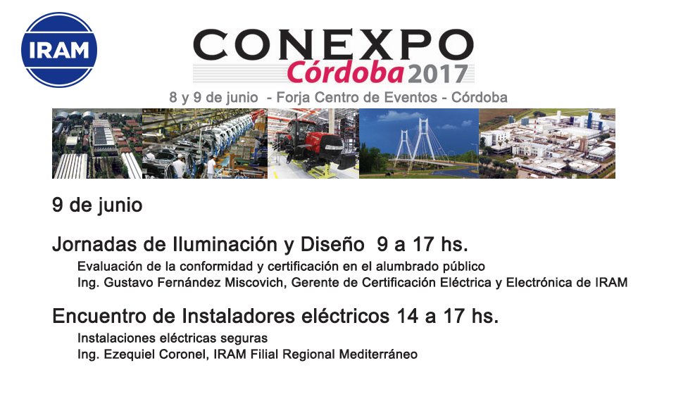 IRAMoficial's tweet photo. Llega #Conexpo2017 8 y 9 de junio - Forja Centro de Eventos - Córdoba.
+info https://t.co/Cp4CiHqAw3 https://t.co/08KcjrG3ZF