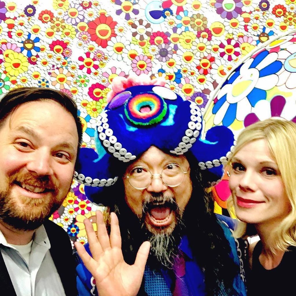 chadcurry's tweet photo. Me and @jules_2244 and @takashimurakami hanging out as we do. #tpmartinmustgo #3firstnames #maketpmartingreatagai… https://t.co/VtBTIPcHI4 https://t.co/HwEbtSL8tY