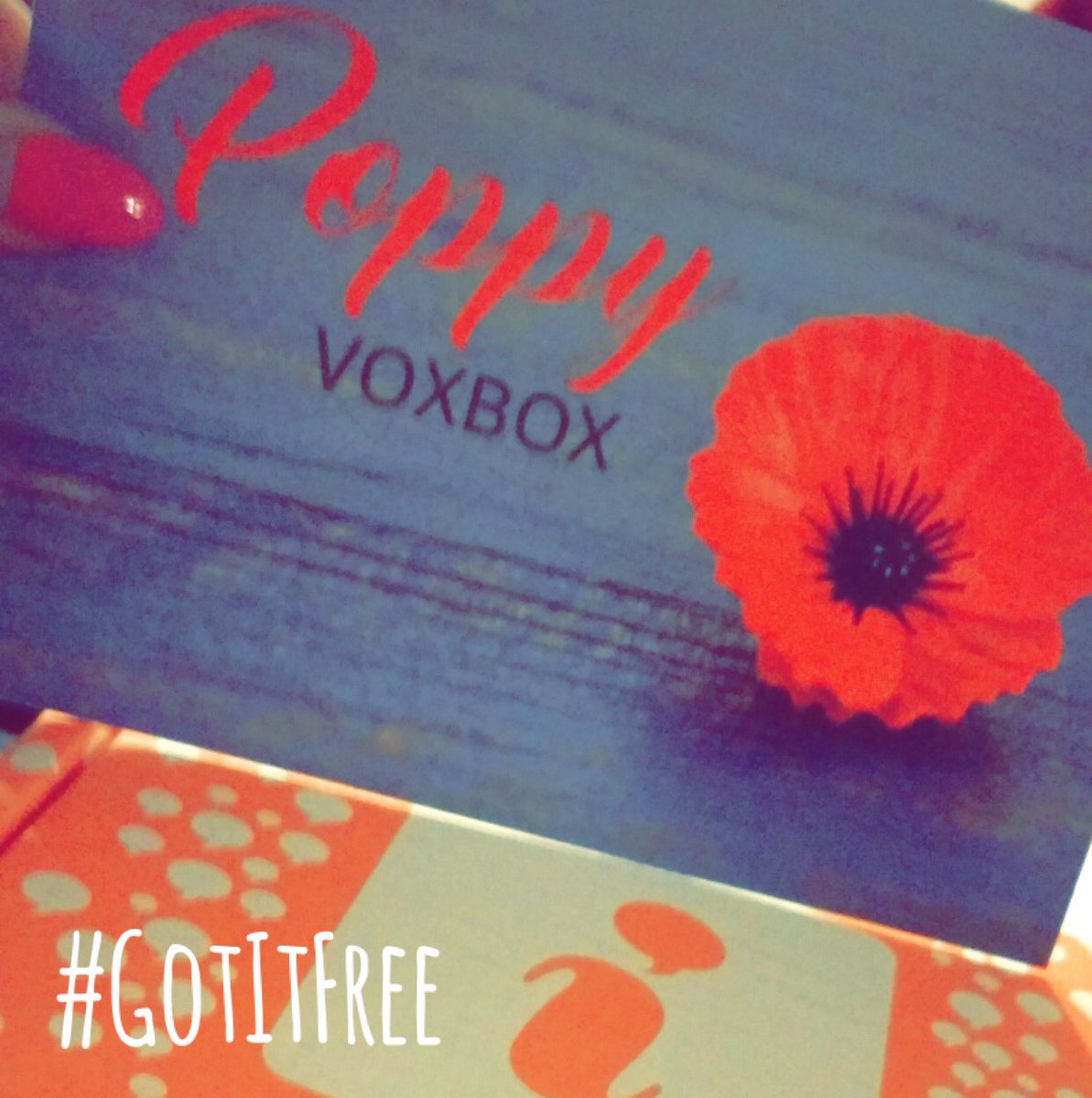 Narly115's tweet photo. Super excited I was chosen to review the products in the #poppyvoxbox from @influenster getting in the #contest with reviews coming soon!! https://t.co/s4GRhZESeh