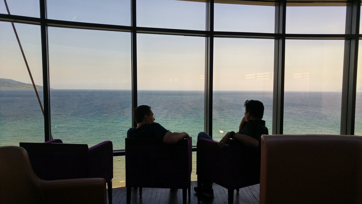 <a href="/Cuvaalex/">Alexandre Cuva</a>, <a href="/hlttai/">Tai Huynh</a> two ordinary men thinking on their next awesome... stay tuned. Thanks all for coming at #atw2017 #atwdanang