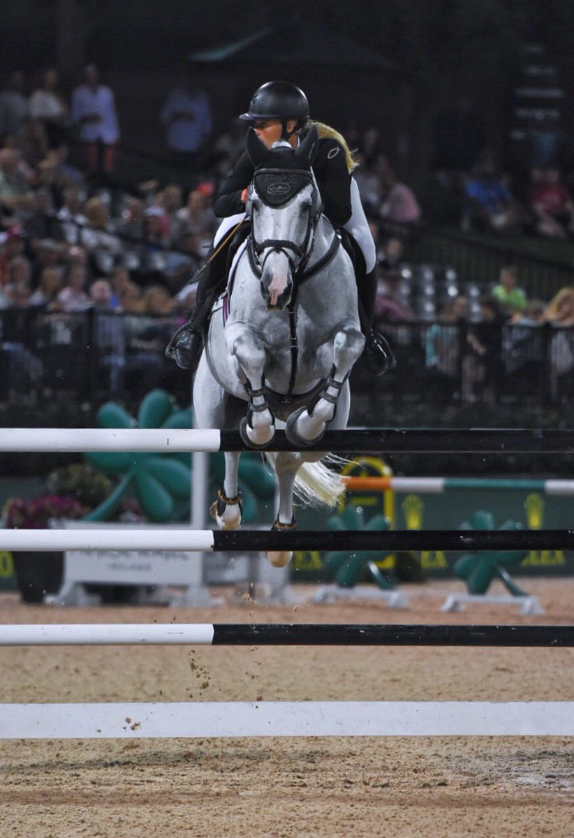 TryonResort's tweet photo. Kristen Vanderveen and Bull Run's Faustino de Tili win the $130,000 Asheville/Greenville BMW Centers' Grand Prix CSI3*! #TryonSNL https://t.co/mDi2zUNb0f