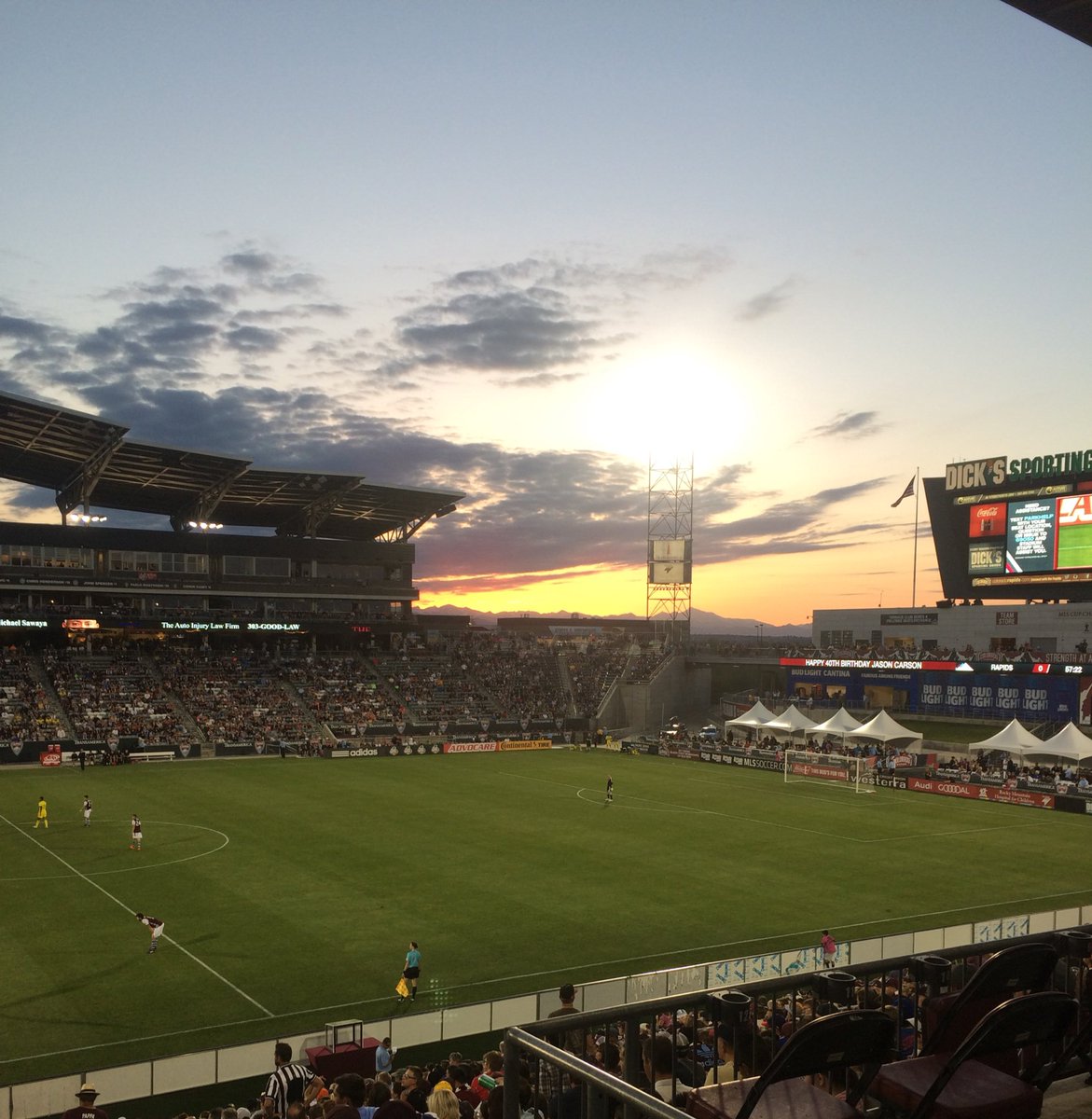 jeffcranson's tweet photo. Great night, great game @ColoradoRapids #strengthataltitude https://t.co/uShakC0a4B