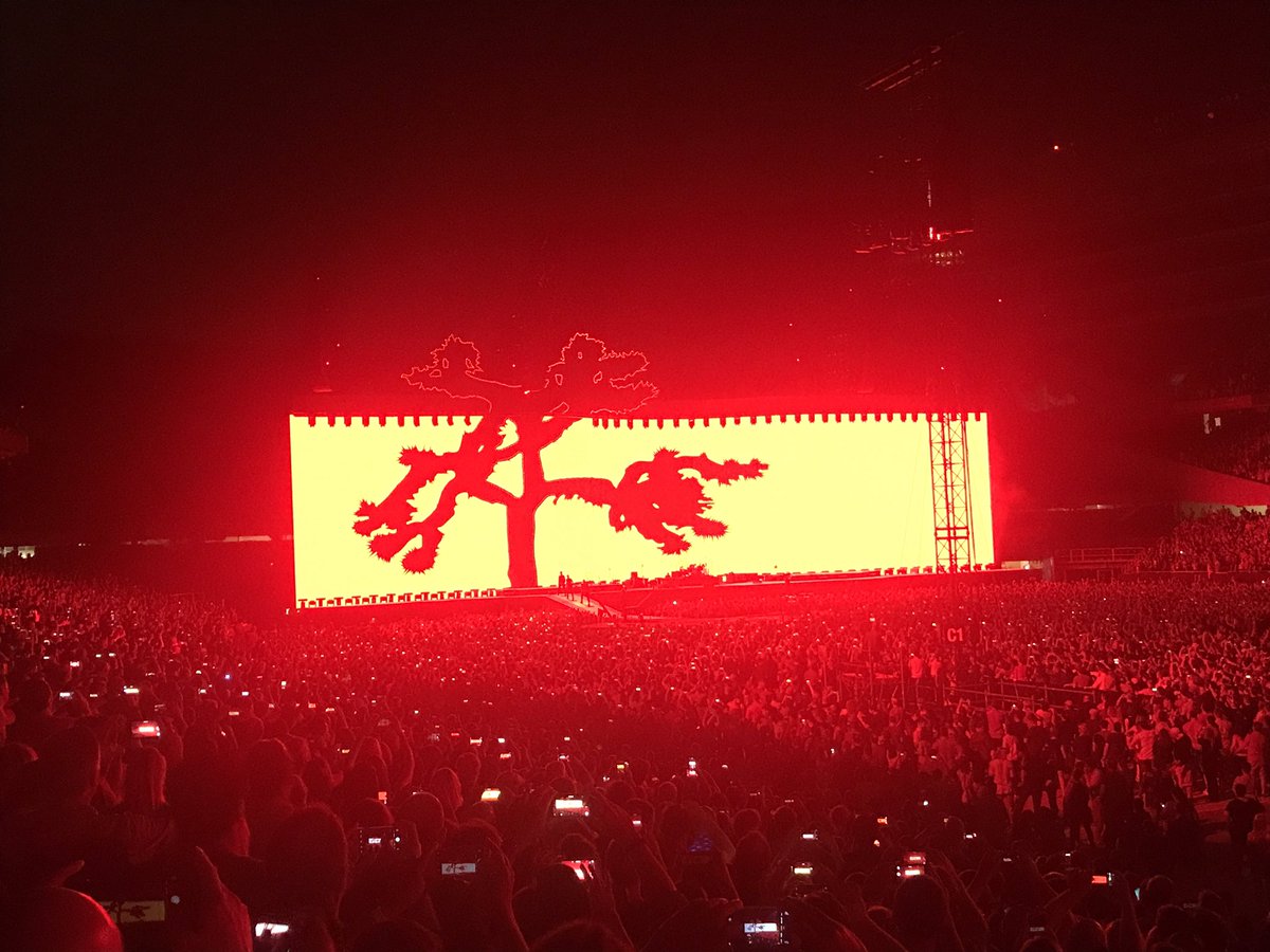 Lumineers first....now U2!  Soldier field is rocking tonight!!!
