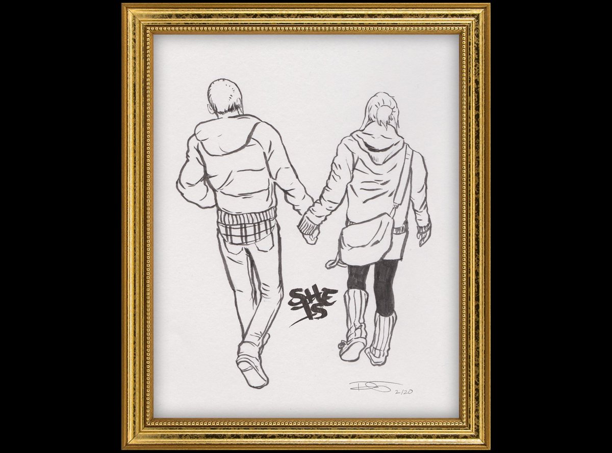 timstilesmusic's tweet photo. 'She Is' signed and numbered prints by artist @robotlimb now available. All proceeds go to Christina's family https://t.co/U2sfGS9ll2 … https://t.co/2OId9YGm3a