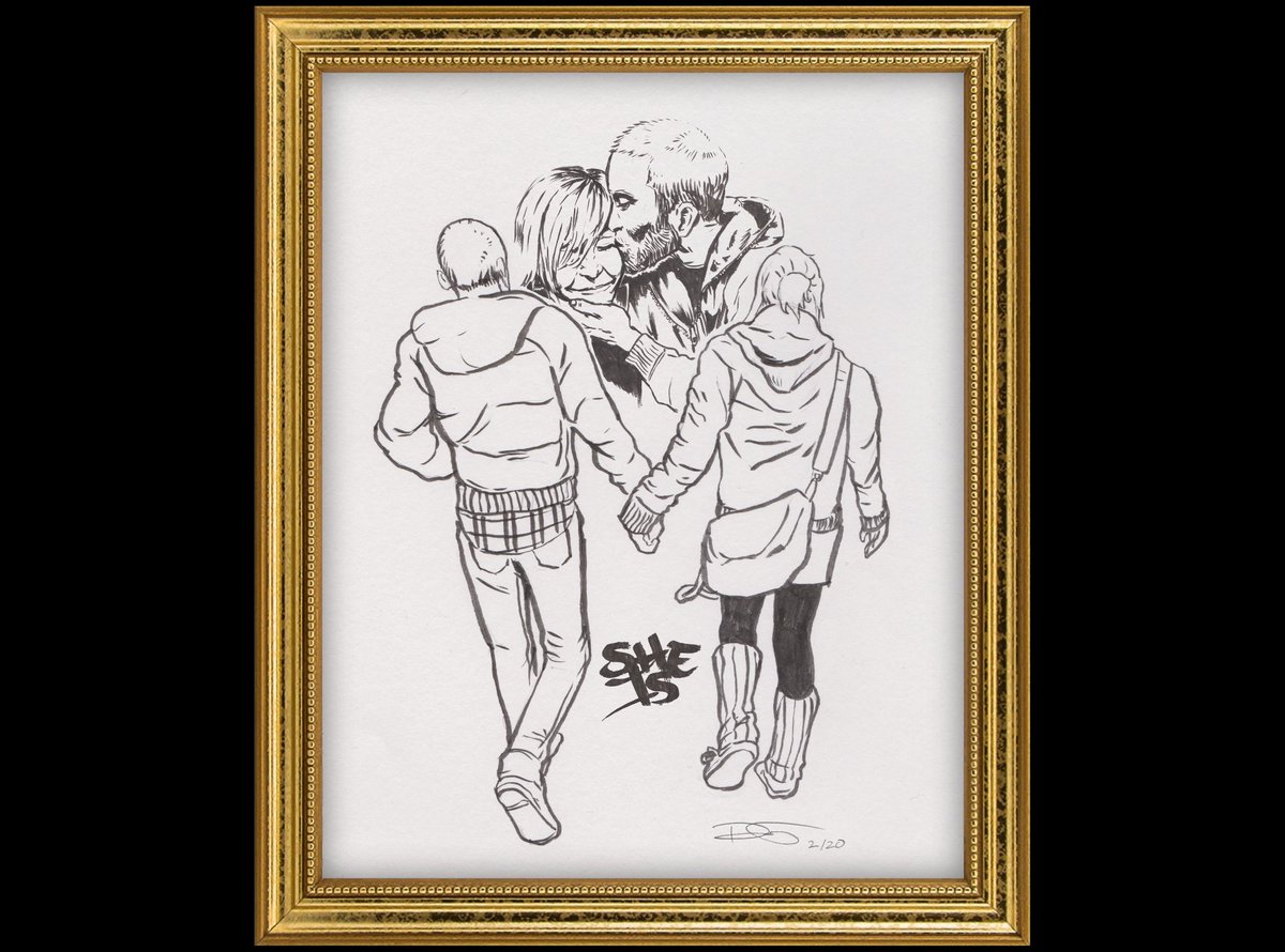 timstilesmusic's tweet photo. 'She Is' signed and numbered prints by artist @robotlimb now available. All proceeds go to Christina's family https://t.co/U2sfGS9ll2 … https://t.co/2OId9YGm3a