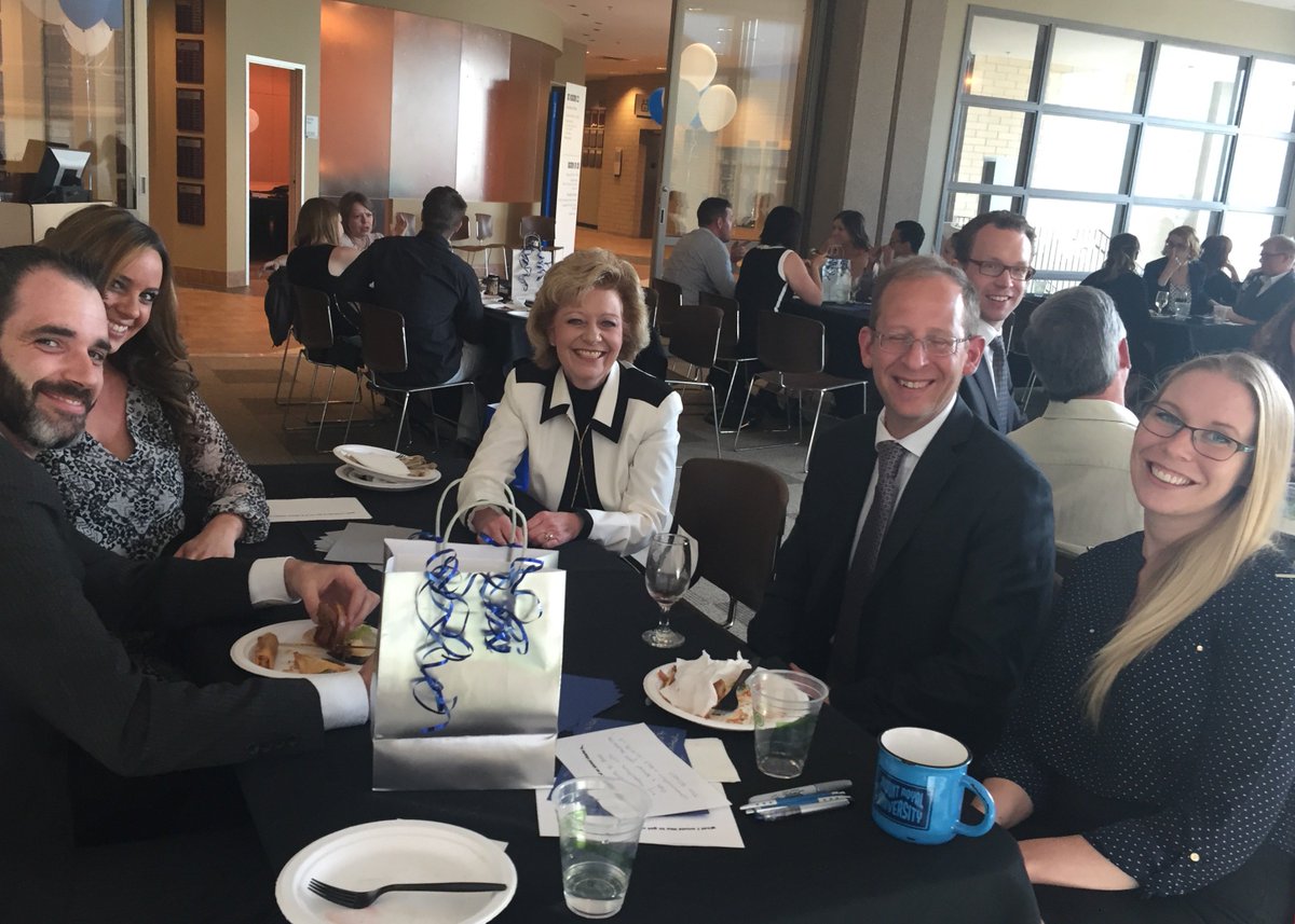 MRUHistSoc's tweet photo. Today Minister @MarlinSchmidtAB helped launch our new @MRUAlumni chapter. Proud to work w/ @psycsocietymru to make this happen! #MRU #abpse https://t.co/aKNx85T1vE