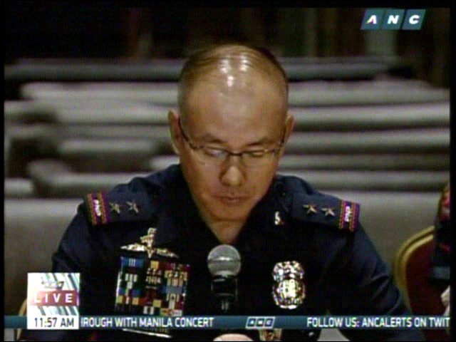 ANCALERTS's tweet photo. Now on ANC: PNP holds a press briefing on the identity of lone gunman in #ResortsWorldAttack https://t.co/5A2mti8svF