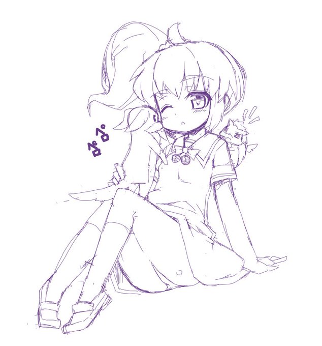 昨日の落書き、もうすぐ稼働だなぁ。負ける気しかしない 