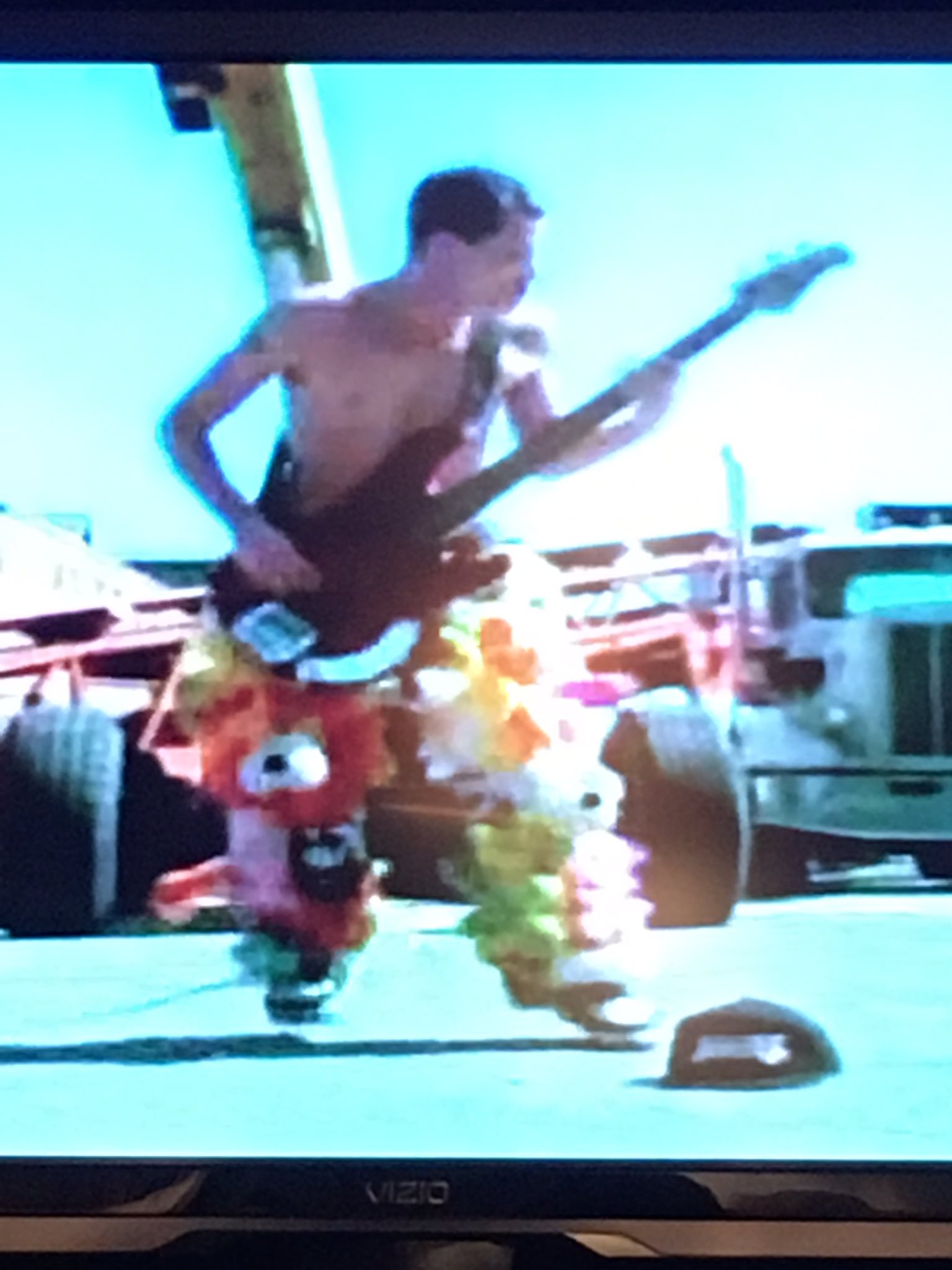 John Biersmith on X: I forgot that Flea's stuffed animal pants were in the  video for Bust A Move #Youngmc #bustamove #flea   / X