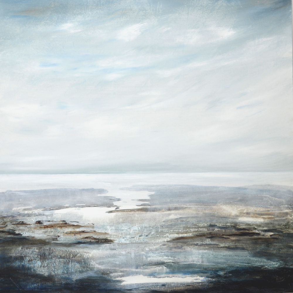 LeilaGodden's tweet photo. This large painting is at @chalkgallery #Lewes with a brand new exhibition being hung today. https://t.co/rjqzUIDC8l