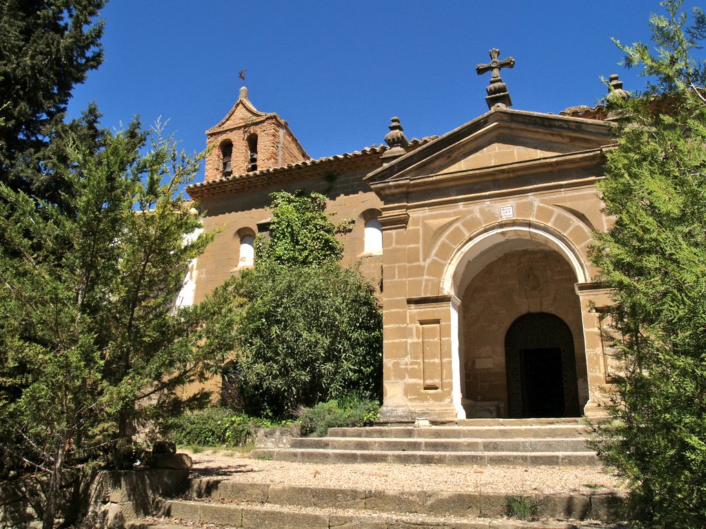 CopeZaragoza's tweet photo. El Santuario de la Virgen de Casbas de la localidad de Ayerbe, reabre hoy sus puertas tras cinco años cerrado por diversas reformas. https://t.co/0ebLXq3f4y