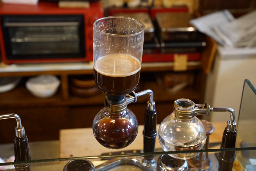 steveonjava's tweet photo. Visiting the Northernmost city in Japan where @DaschnerS had his first siphon coffee #codejapantour https://t.co/VkVPmnMx6a
