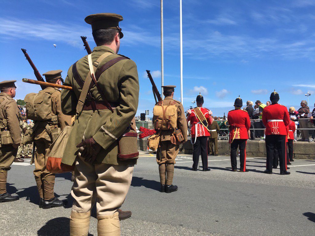 The <a href="/RGLIParade2017/">RGLI Parade 2017</a> is awaiting the arrival of <a href="/GvHouseGuernsey/">Gov House Guernsey</a>