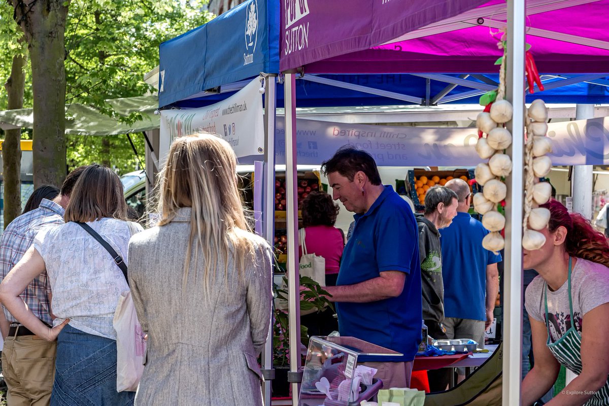 explore_sutton's tweet image. A brilliant weekend at Pop Up #Sutton Market