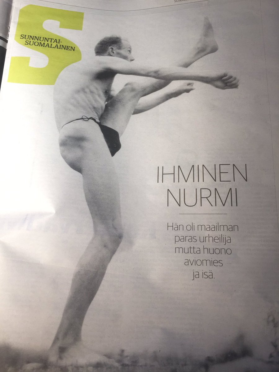 TerhiOjala's tweet image. Suomimies etulinjassa. Ekat #miesten #stringit oli ilmeisesti Paavo Nurmella?