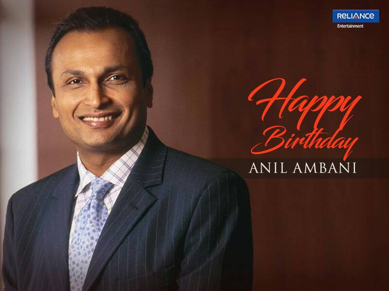  wishes a very happy birthday to Shri. Anil Ambani! 
