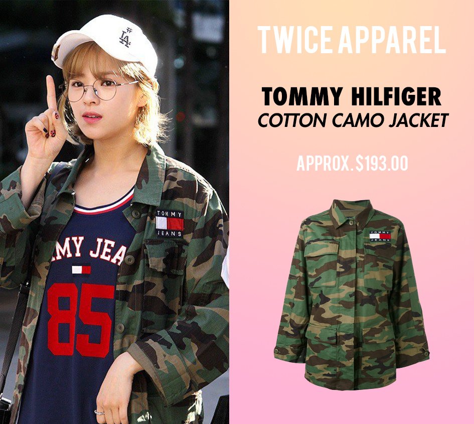 tommy hilfiger camouflage jacket