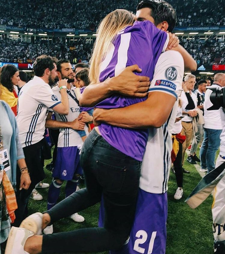 Son mis favoritos!!!!!! <a href="/AliceCampello/">Alice Campello</a> <a href="/AlvaroMorata/">Álvaro Morata</a> 💞💞💞💞 pura vida!