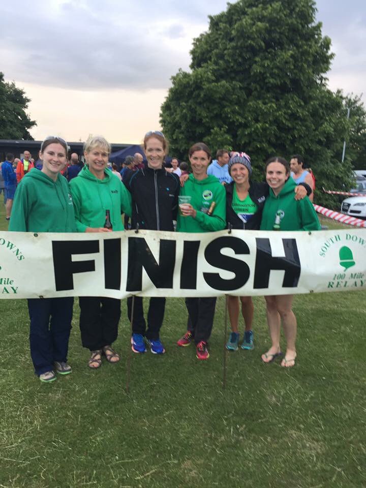 StubbGR's tweet photo. Outstanding running by our ladies team #SDWRelay #greenarmy. Amazing 🌟 https://t.co/mZlpavwCzd