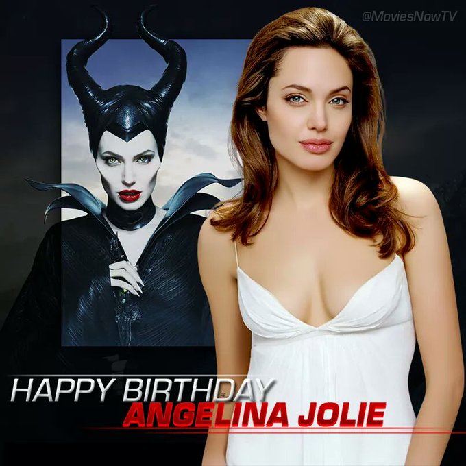 Happy birthday to u Angelina jolie 