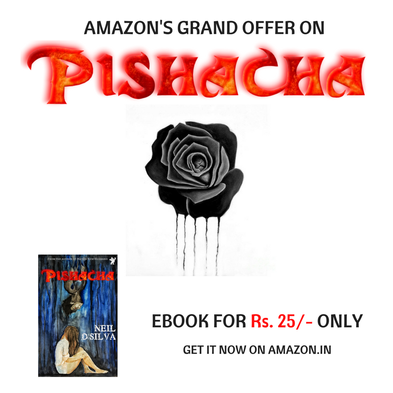 neildsilva's tweet photo. Amazon offers 75% discount on promising #horror novel #Pishacha. #8 on India horror #bestsller today. Grab it here:
https://t.co/0Qgz59SzMN https://t.co/AbQlp9zSwt
