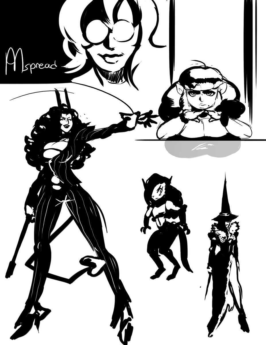 pumspreadart's tweet photo. Rando OC sketches #sketches #work #artwork #pumspread #sfw #stuff #spaceplay #digital https://t.co/uEyPAilgE4