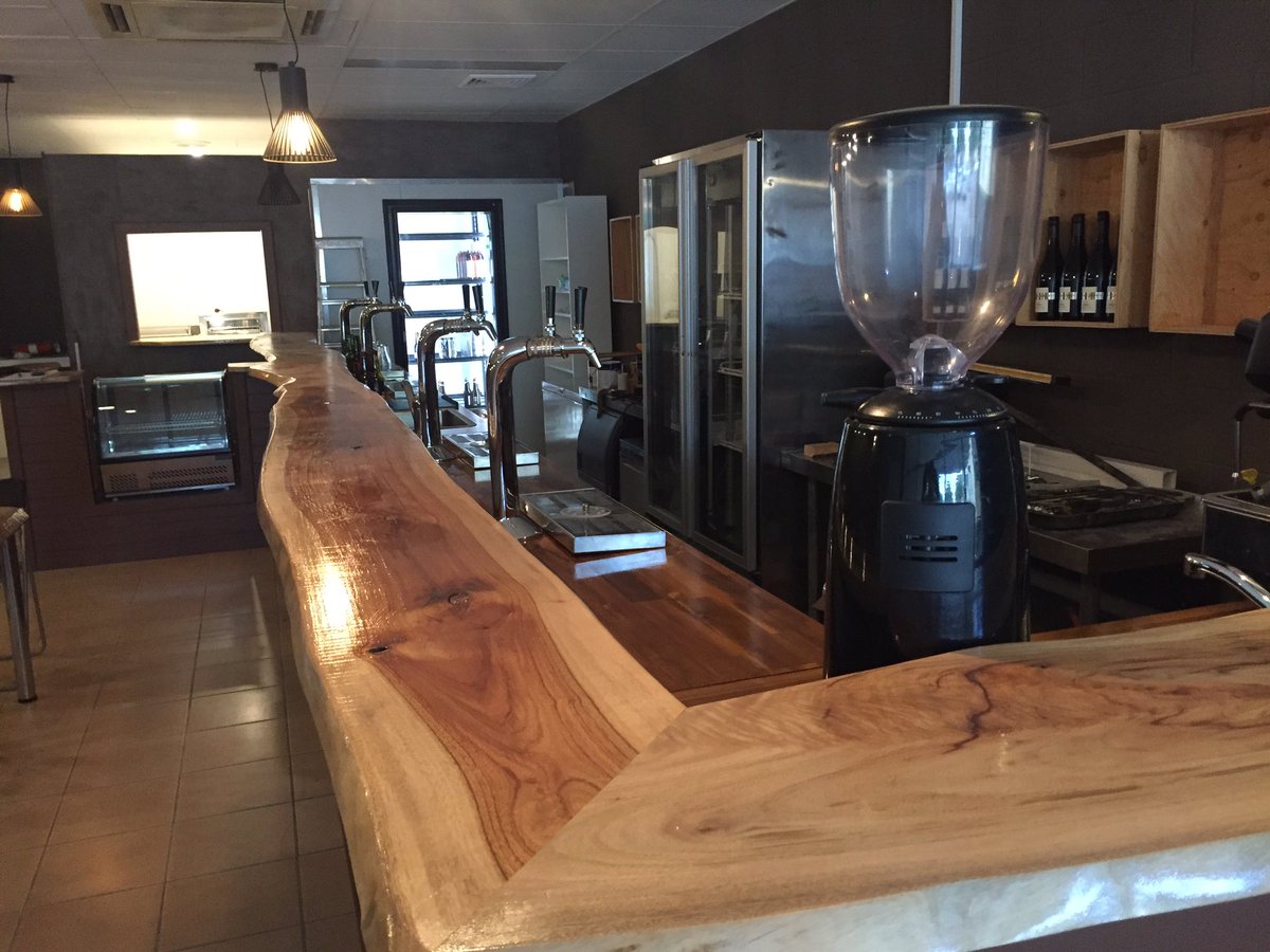 RedBayBrewery's tweet photo. The Little Silver Bullet cafe bar is just about it fine shed and we are very excited to open the doors soon. https://t.co/NDuFDp5tvL