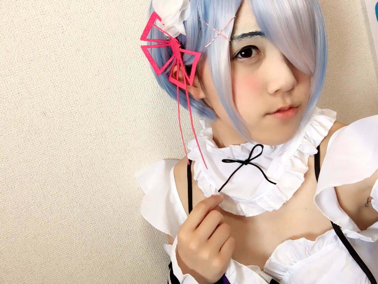 M1u 12 広コミ Ar Twitter リゼロ レム ラム カラコン無し メイクしてみましたっ リゼロ レム ラム コスプレイヤーさんと繋がりたい すこしでもいいなと思ったらrt 宅コス