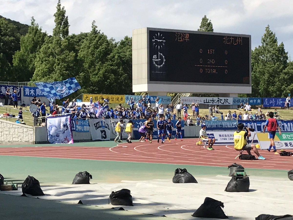 azulclaro1990's tweet photo. 明治安田生命Ｊ３リーグ 第１１節
ギラヴァンツ北九州 戦

1-０
WIN!

88分 １４番 白石 智之 (アシスト １０番 青木 翔大)

暑い中、スタジアムへ足を運んでいただき、全力の応援ありがとうございました

#��力アスル
#アスルクラロ沼津 https://t.co/5pzDTm73G9