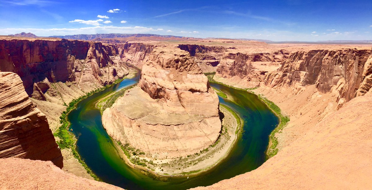 flaviamarano's tweet photo. #arizona #holiday #travel #horseshoebend #naturephotography #breathtaking https://t.co/Xuyo6XihKY