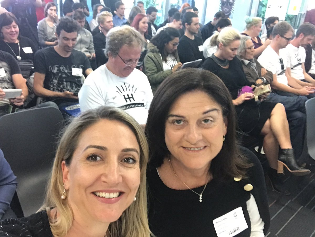 ellispeta's tweet photo. Judging time!! #HomelessHack17  fall-female judging panel tonight @MonBLeaves @joininghandsaus @commongroundqld https://t.co/nbV7XeRLjv