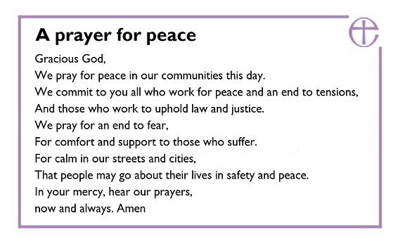 HolyTrinitySW19's tweet photo. This morning we pray for everyone killed, injured or affected by the attack at #LondonBridge. Hear us, good Lord.
#LondonAttacks https://t.co/oHGdGxWwe7