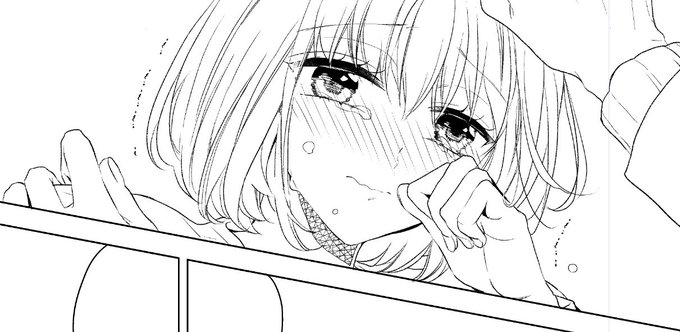 描き途中の乃亜ちぃ 泣き顔とか困ってる顔が多いけど、基本にこにこしてる子だと思…います! 