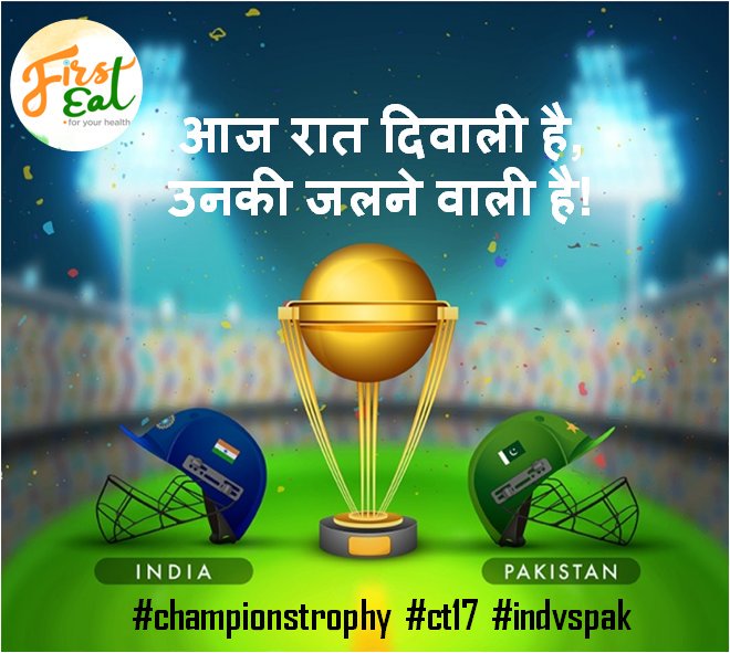 firsteat_in's tweet photo. #ChampionsTrophy2017 #indvspak #momentoftruth #MaukaMauka #WeAreTheChampions #Kohli #tabaahi https://t.co/TbccD9EKsB