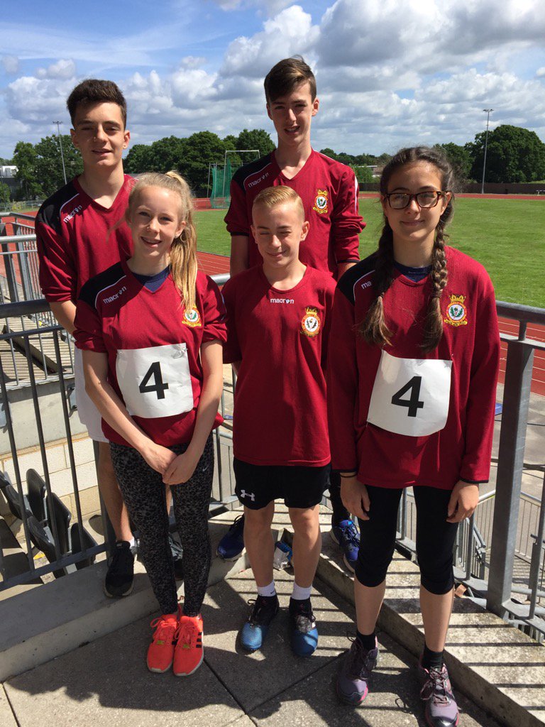 Good luck to the 5 cadets from 450 Sqn representing Surrey Wing at today's Athletics in Crawley