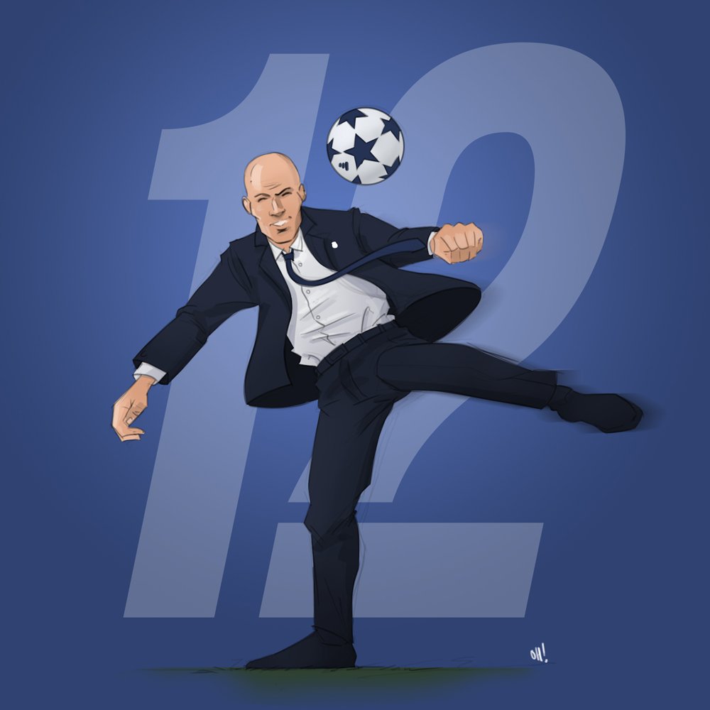 gesiOH's tweet photo. Zizou entrenador. https://t.co/bkrTenvoJW
