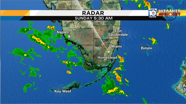MORNING RAIN - Spotty Showers already developing in Miami-Dade and over the ocean #Flwx #SouthFlorida #RainySunday https://t.co/20Z5iTEYYQ